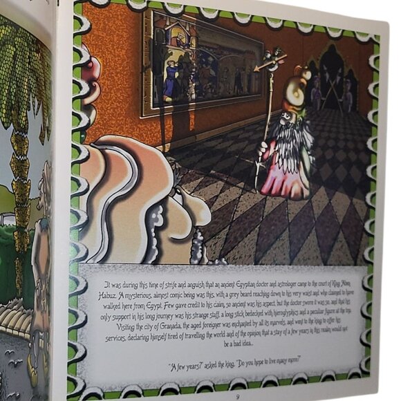 Tales In The Alhambra SC Book Cartoon Drawings 1st Ed Spanish / English language - Picture 3 of 8